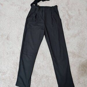 Love University Black Tie Belt Trousers Woman's Size Medium